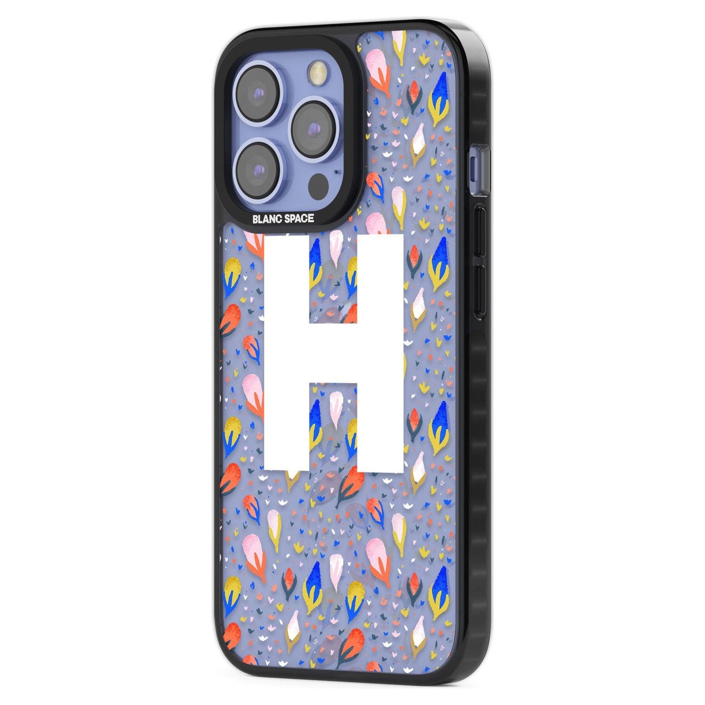 Personalised Abstract Floral Initial