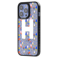 Personalised Abstract Floral Initial