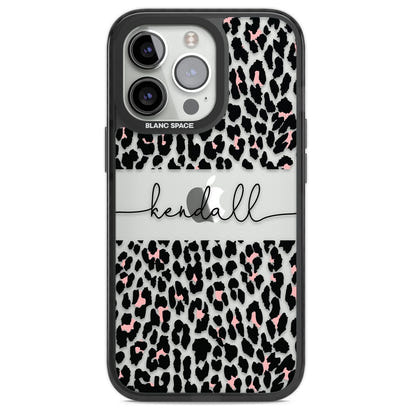 Personalised Cursive Leopard Spots