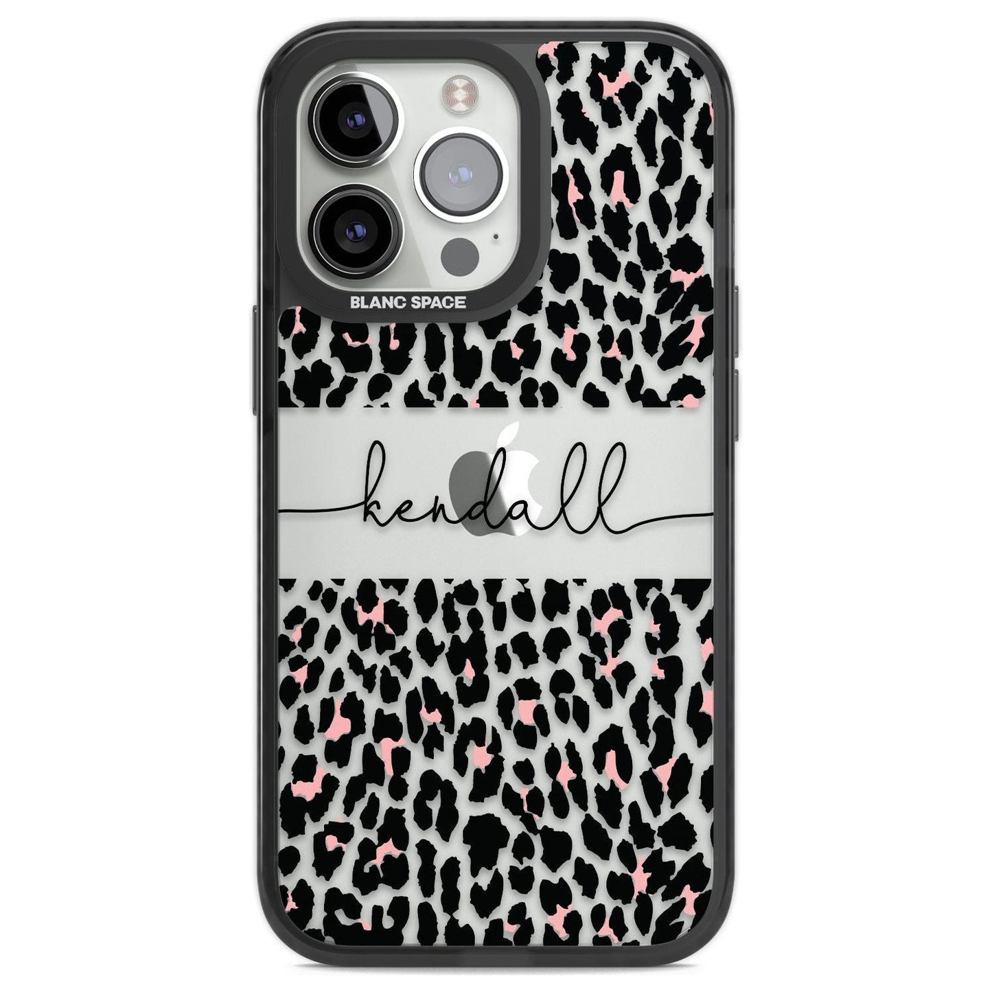 Personalised Cursive Leopard Spots