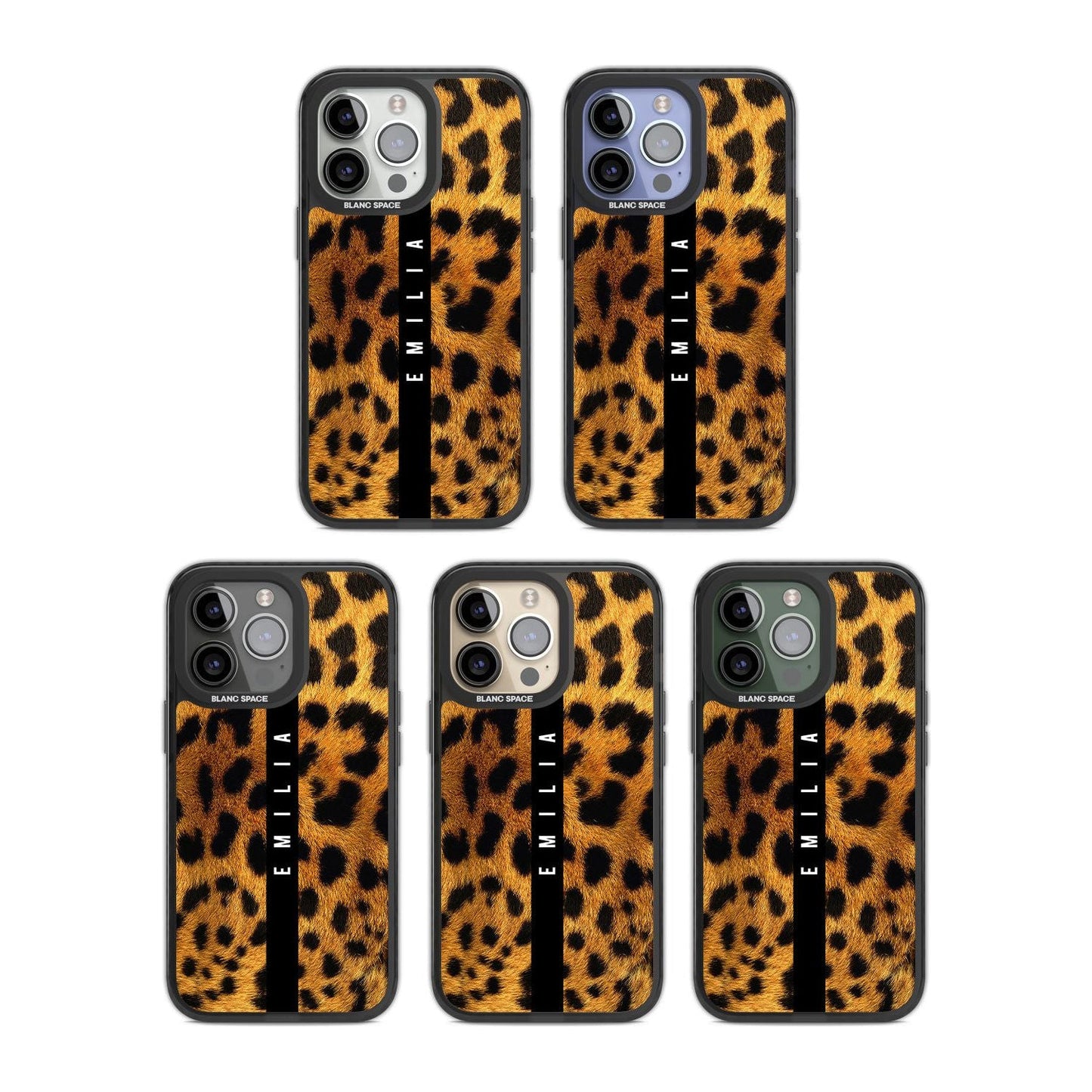 Personalisierter Leopardendruck