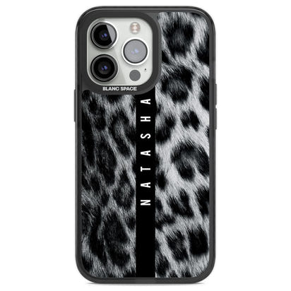 Personalised Snow Leopard Print