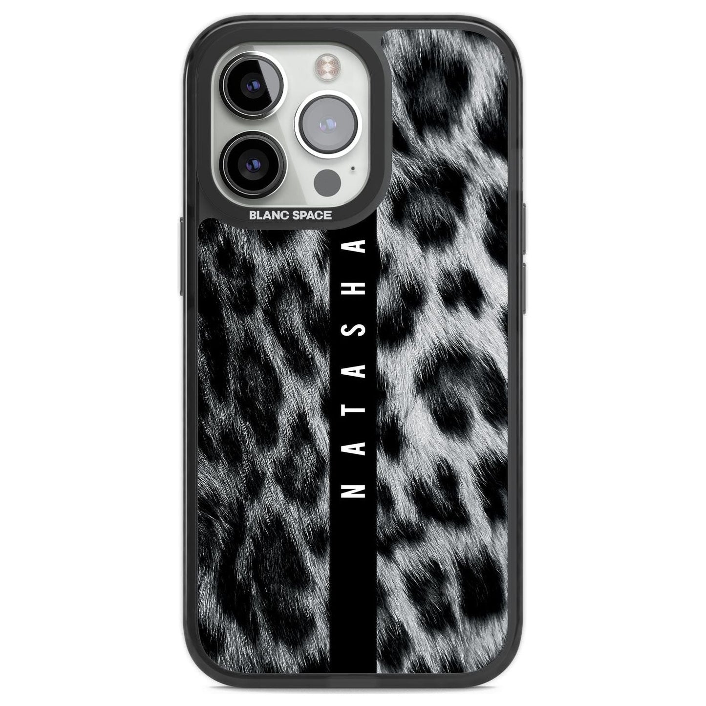Personalised Snow Leopard Print