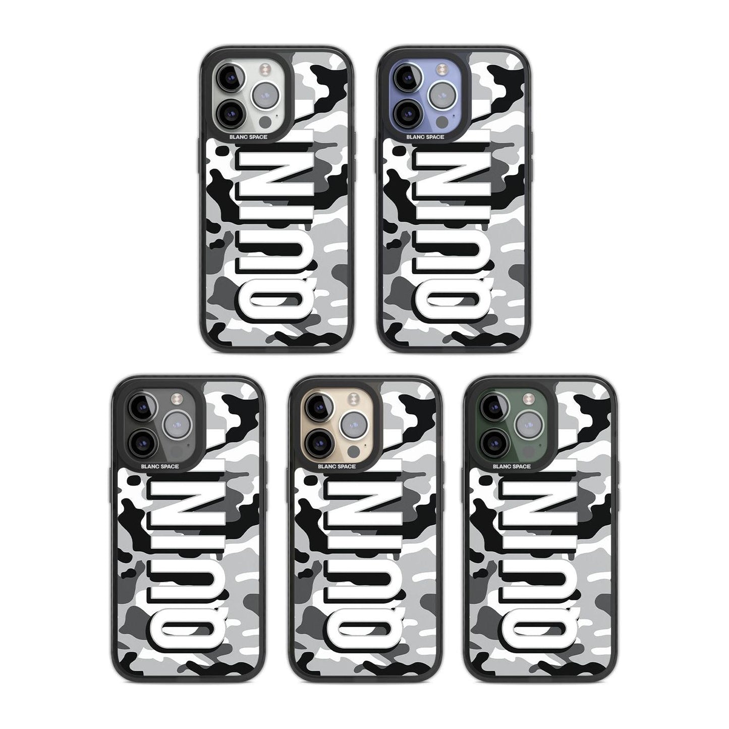 Personalised Greyscale Camo