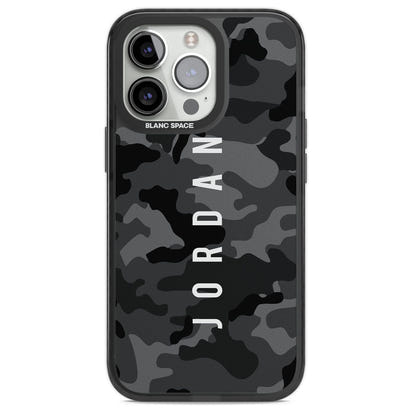 Personalised Black Camouflage Name