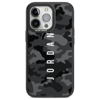 Personalised Black Camouflage Name