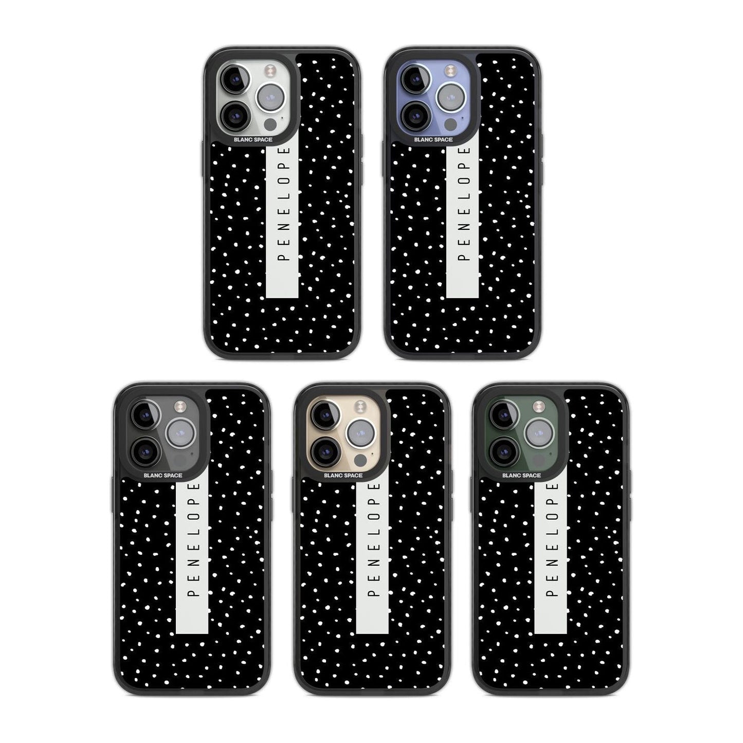 Personalised Black Dots