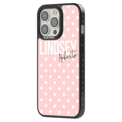 Personalised Pink Polka