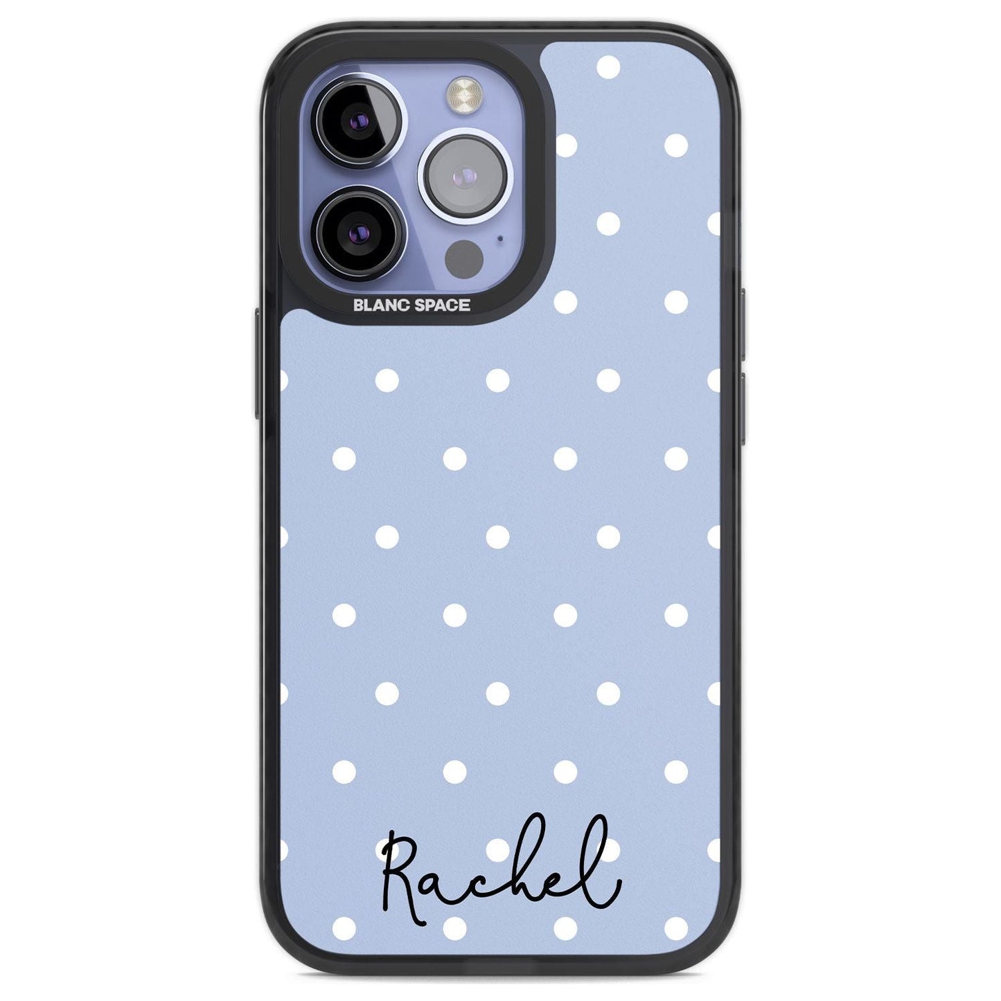 Personalised Simple Light Blue Dots