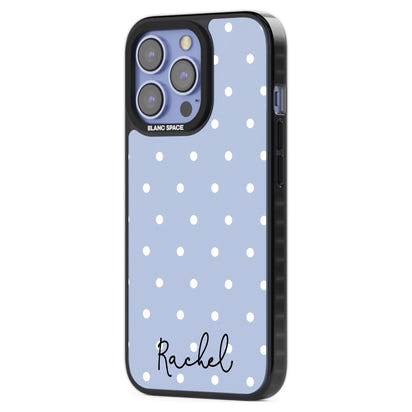 Personalised Simple Light Blue Dots