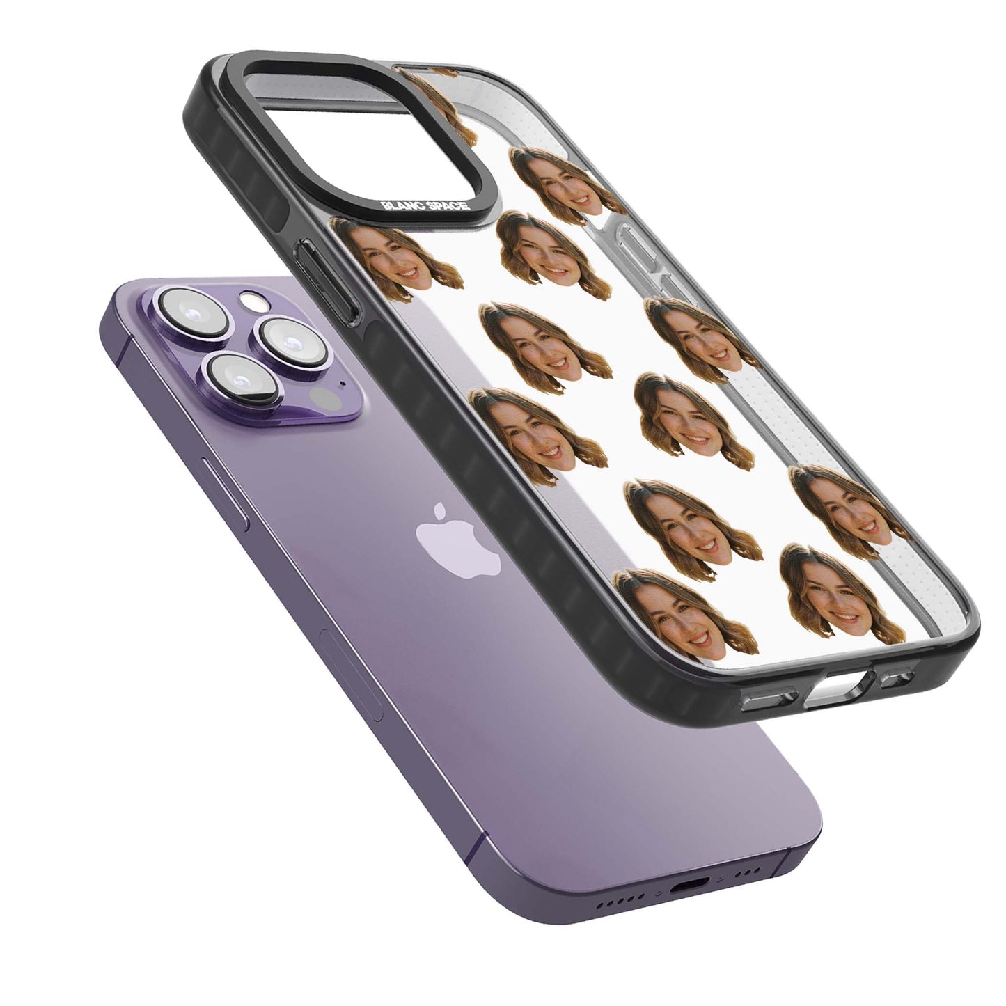 Falling Faces Pattern