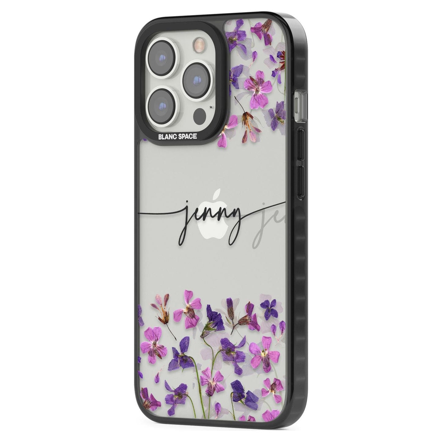 Personalised Purple Violets