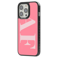 Personalised Light & Dark Pink Green Letters