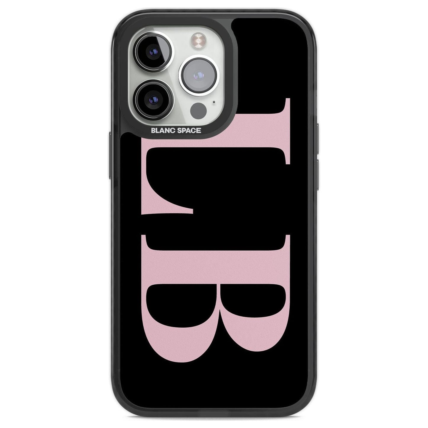 Lettres personnalisées roses et noires vertes