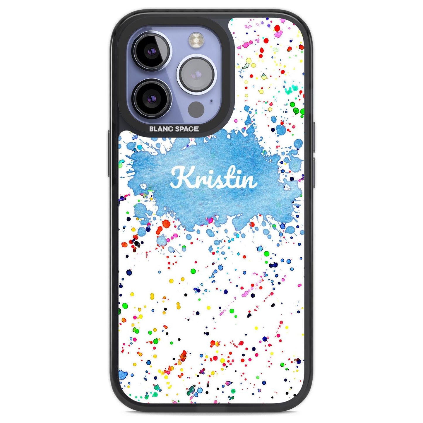 Personalised Rainbow Splatter Name