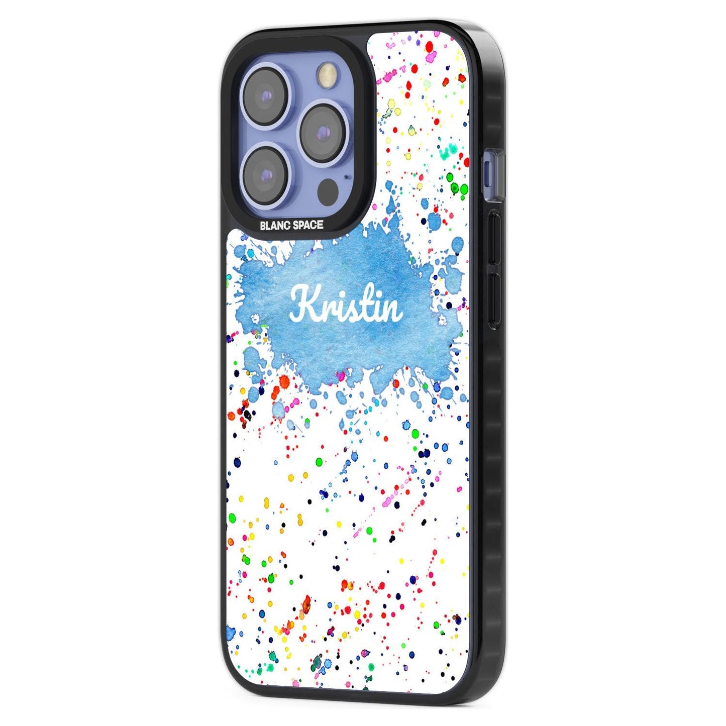 Personalised Rainbow Splatter Name