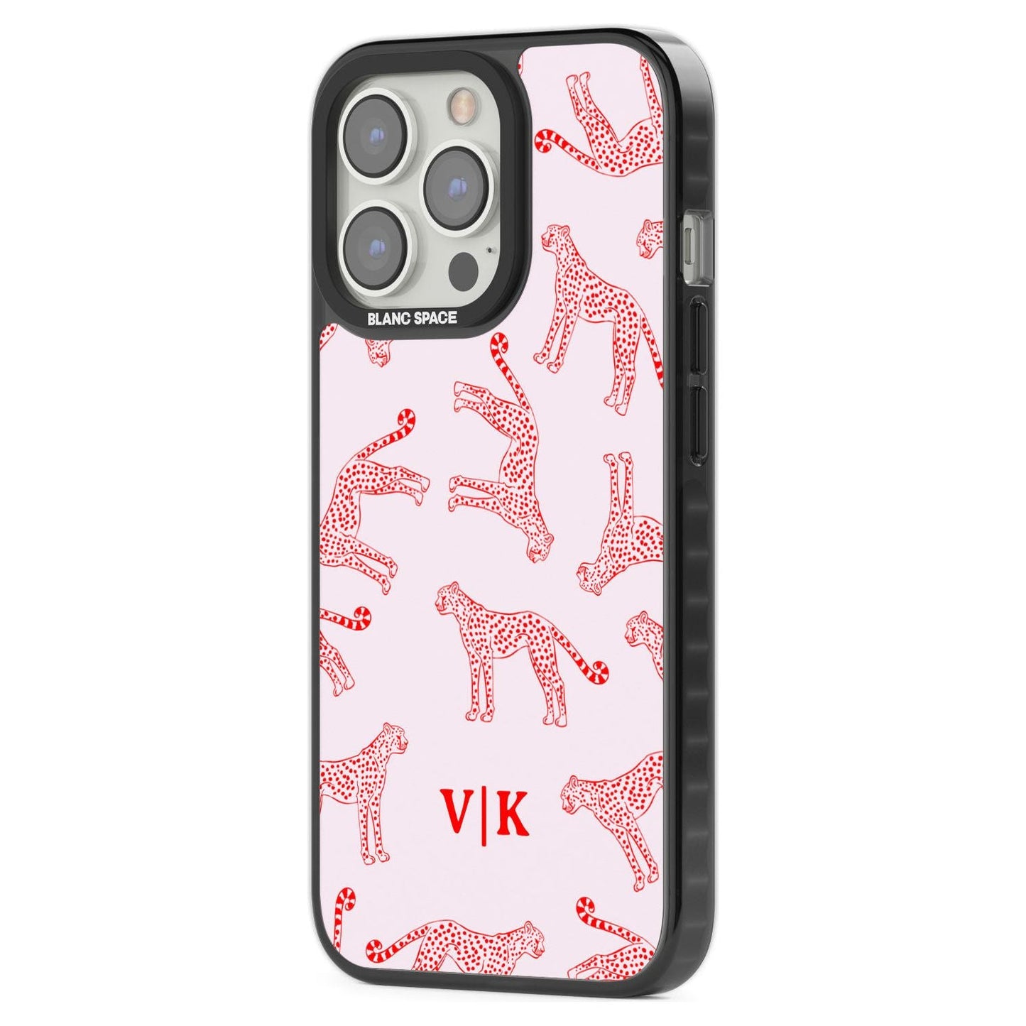 Guépard rouge et rose personnalisé