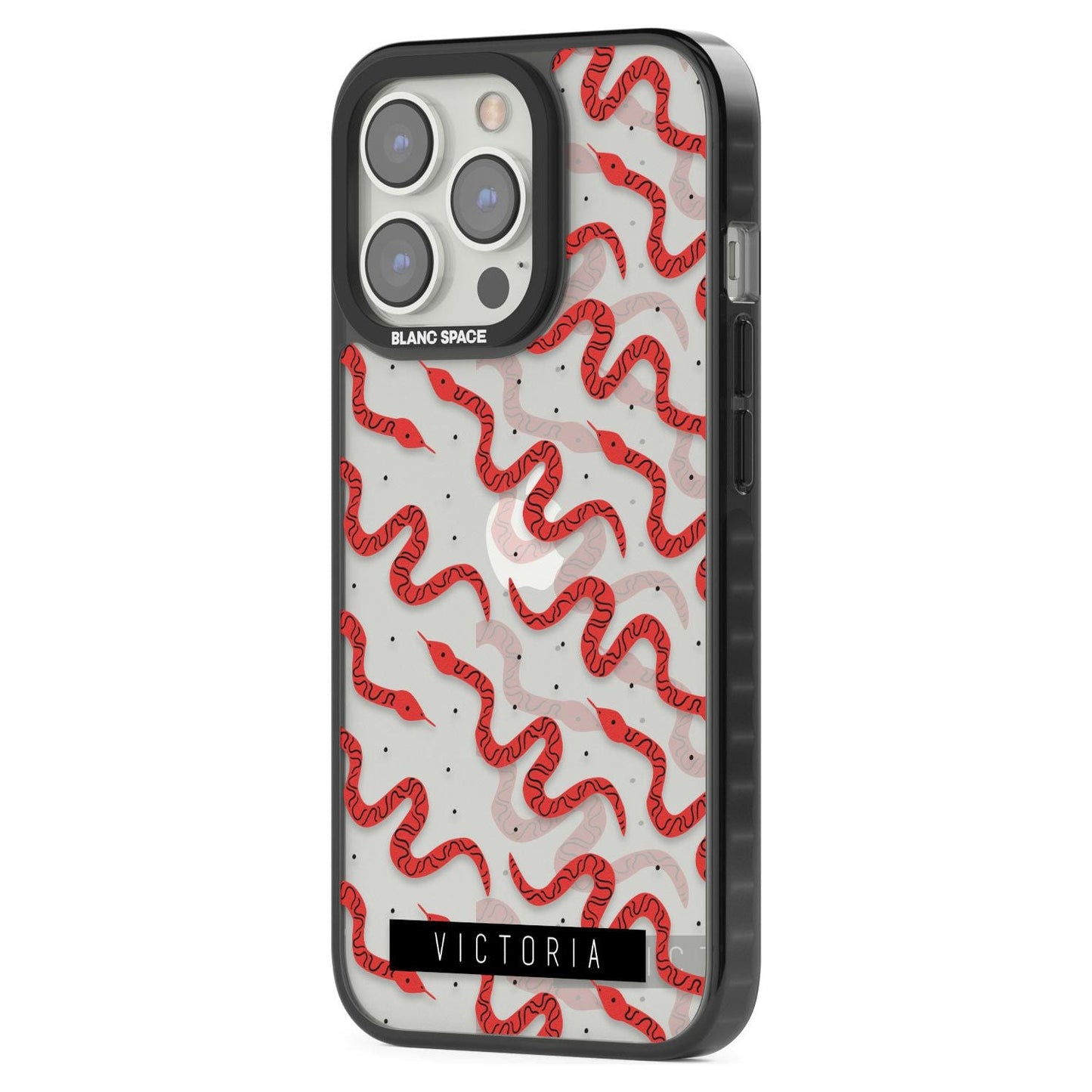 Personalised Red Snake Pattern