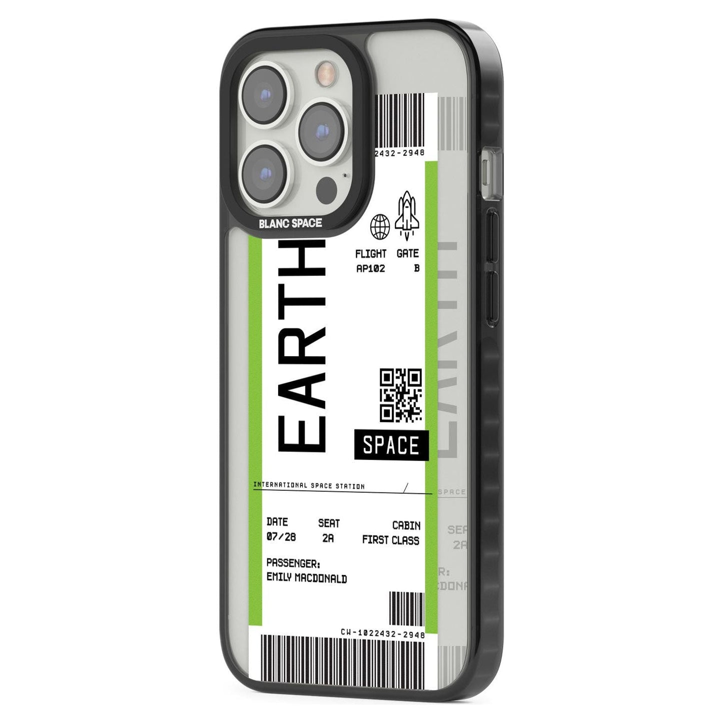 Personalised Earth Travel Ticket
