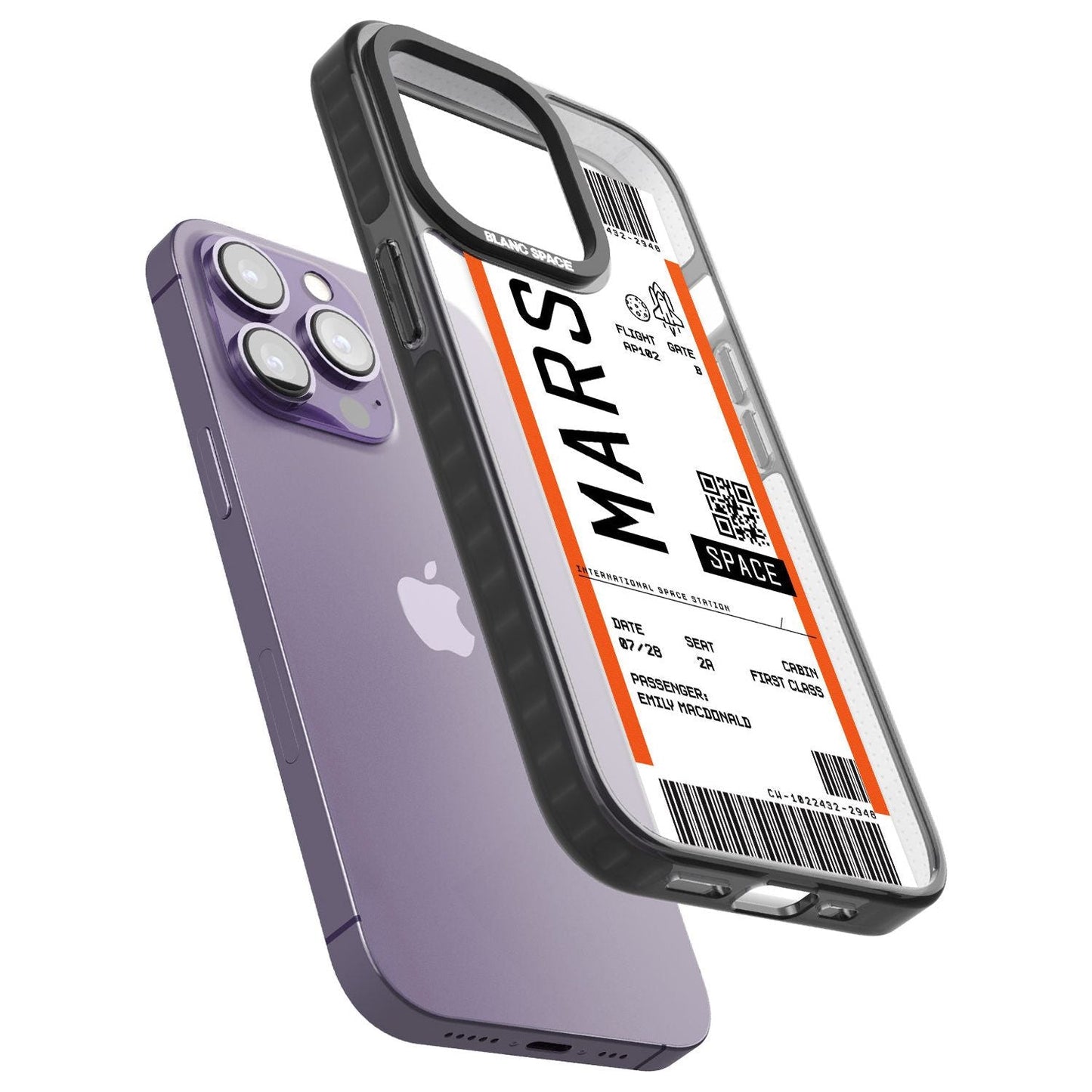 Personalised Mars Travel Ticket