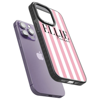 Personalised Pink Stripes