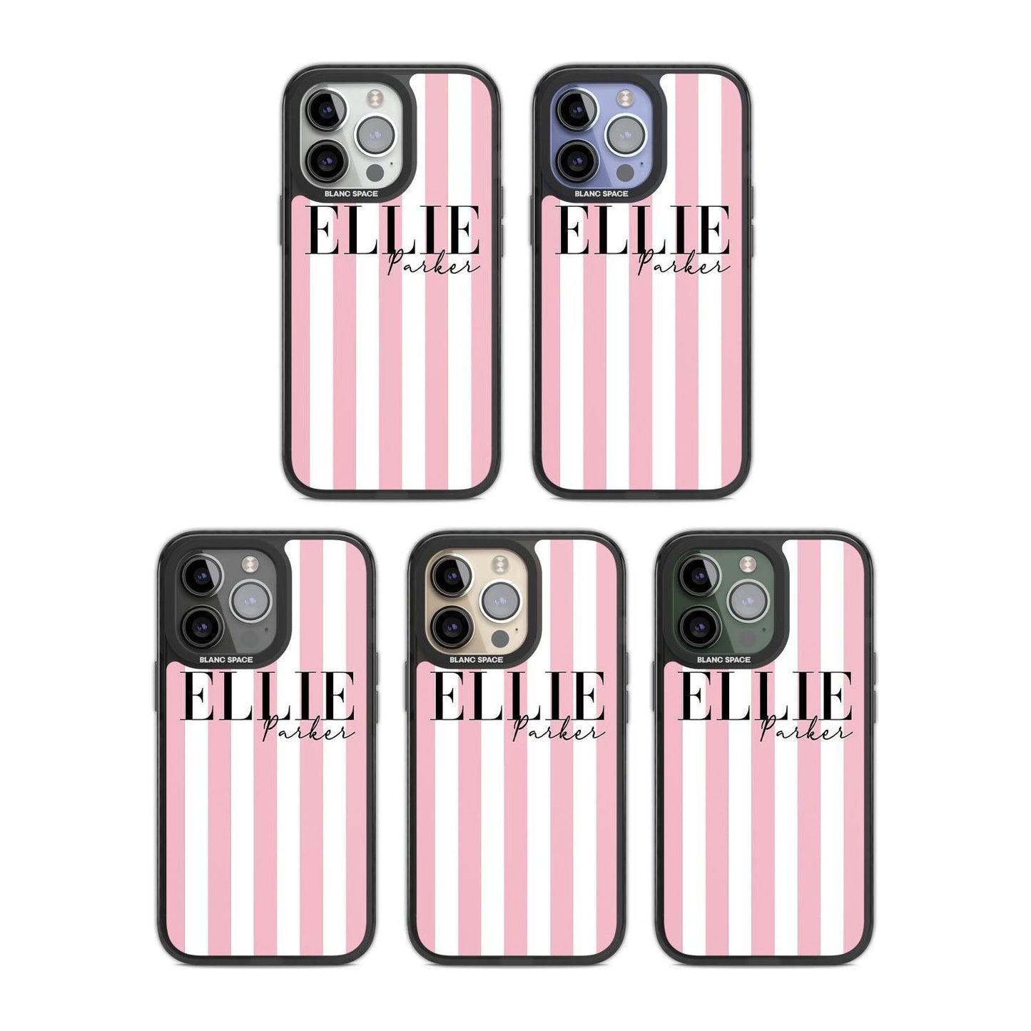 Personalised Pink Stripes