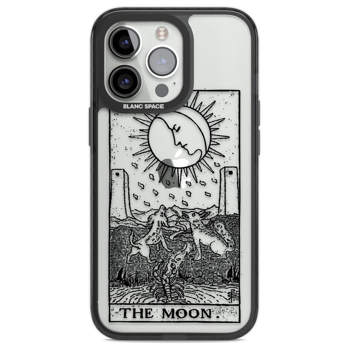Personalised The Moon Tarot Card (Clear)