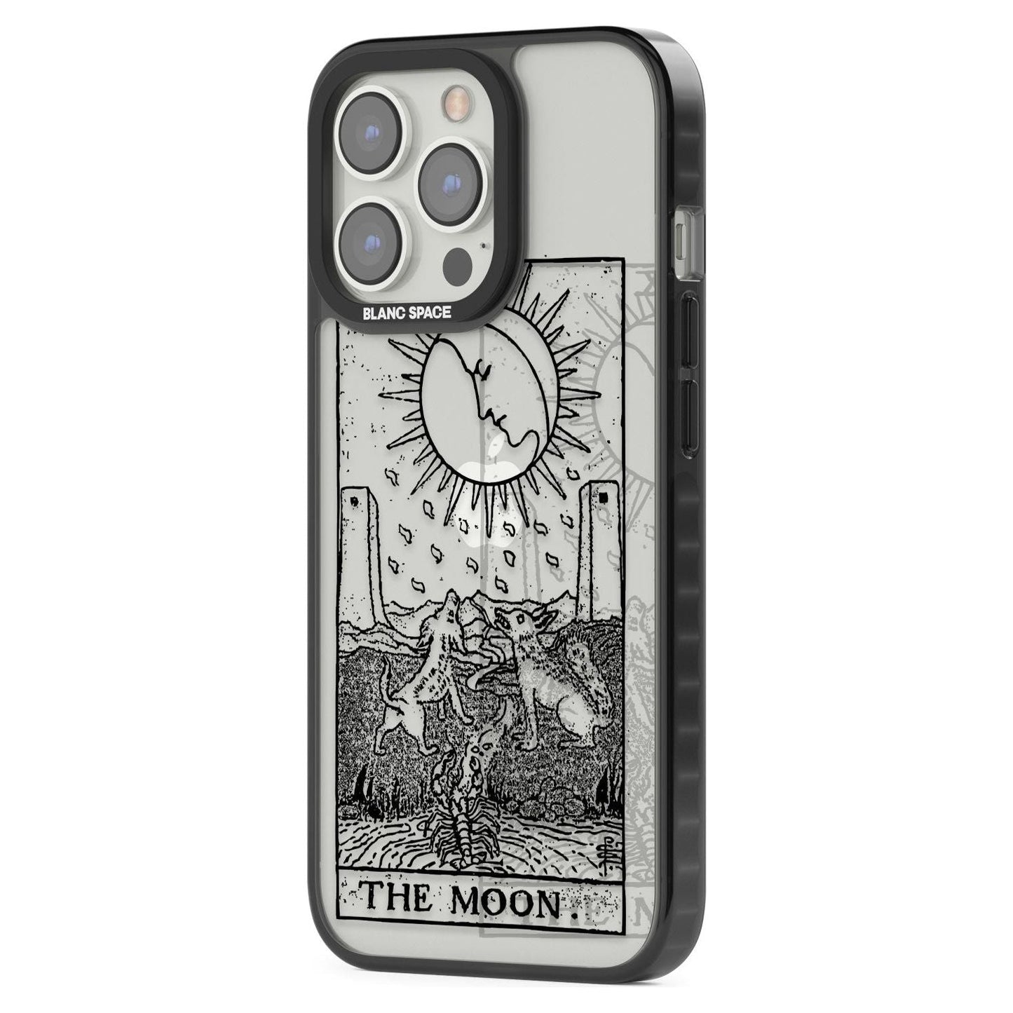 Personalised The Moon Tarot Card (Clear)