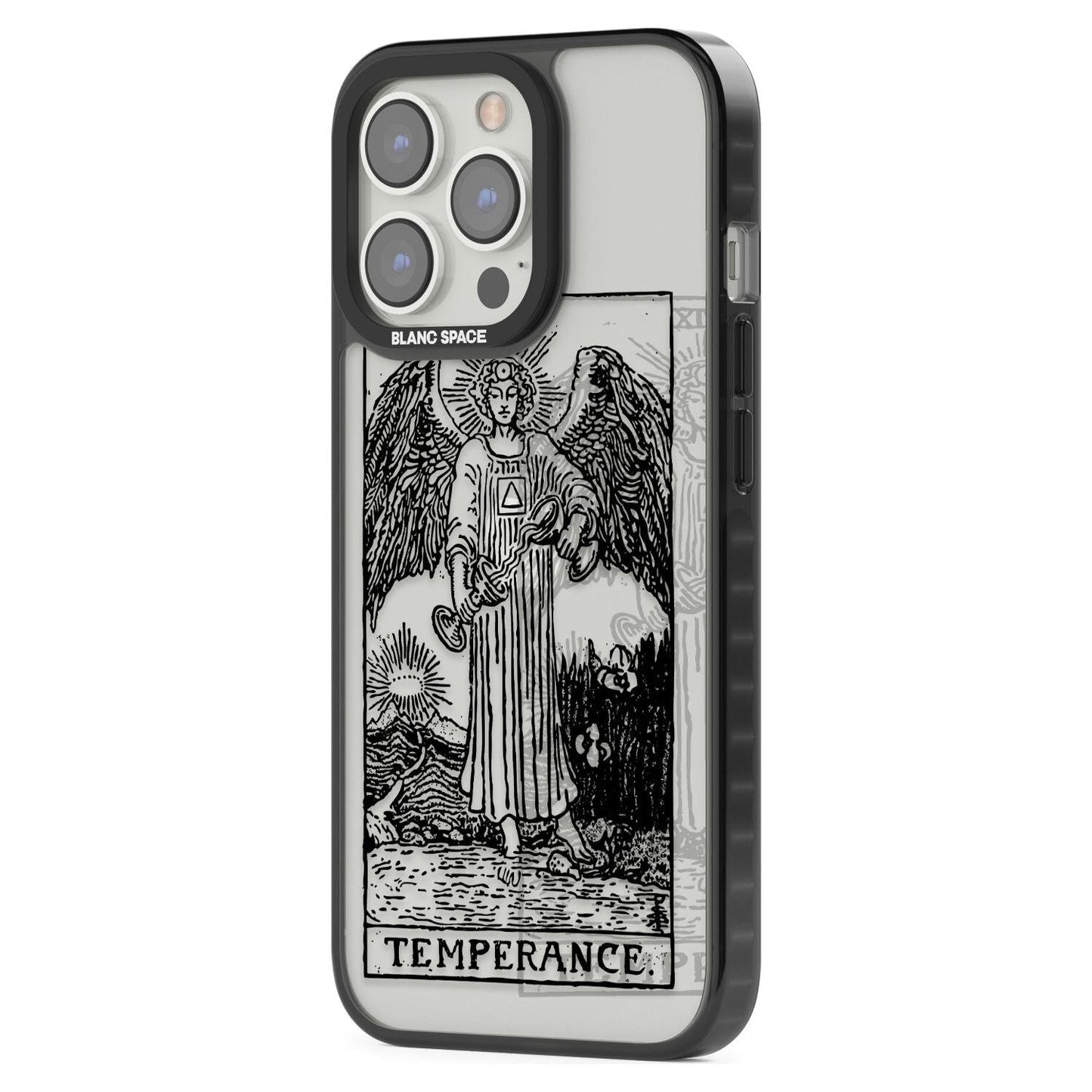 Personalisierte Temperanz-Tarotkarte (Transparent)