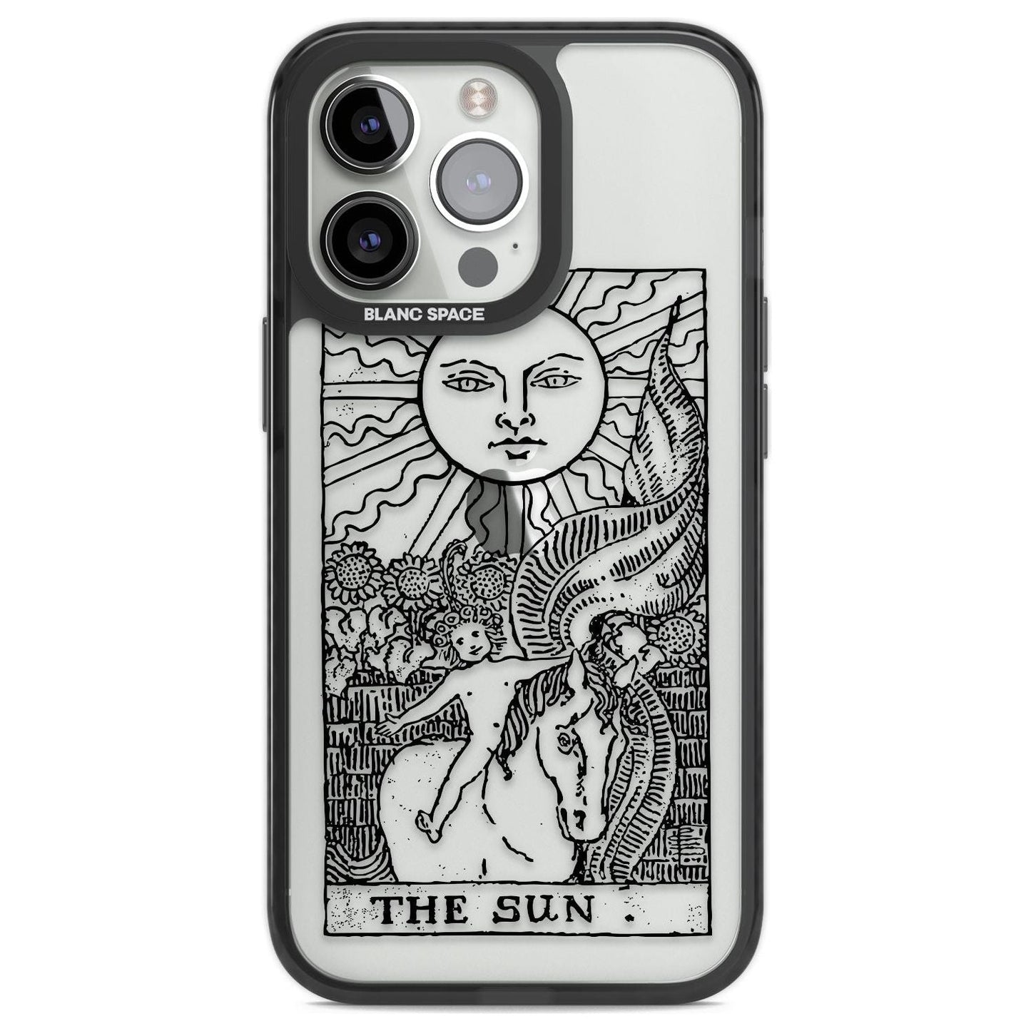 Personalised The Sun Tarot Card (Clear)