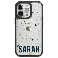 Personalised Terrazzo Blue, Pink, Brown