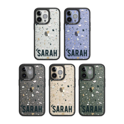 Personalised Terrazzo Blue, Pink, Brown
