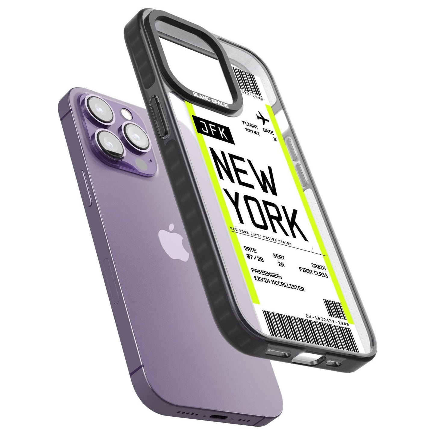 Personalised New York Boarding Pass