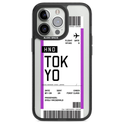 Personalised Tokyo Boarding Pass