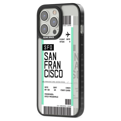 Personalised San Francisco Boarding Pass