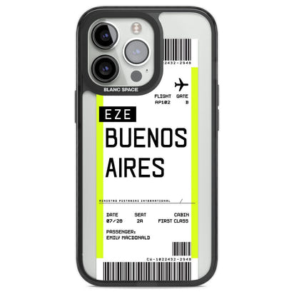 Personalised Buenos Aires Boarding Pass