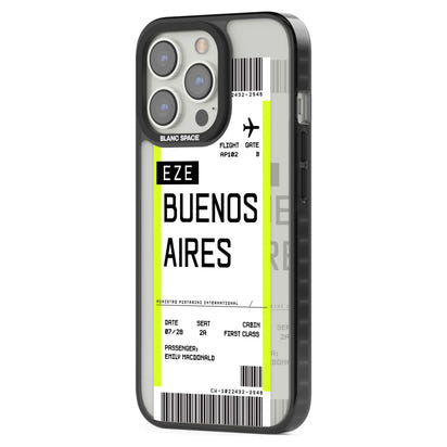 Personalised Buenos Aires Boarding Pass