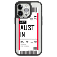 Personalised Austin Boarding Pass