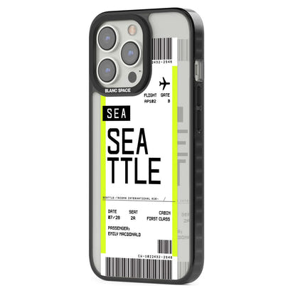 Personalised Seattle Boarding Pass