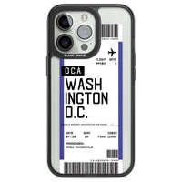 Personalised Washington D.C. Boarding Pass