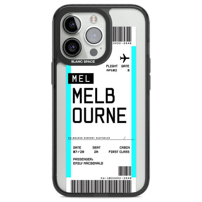 Personalised Melbourne Boarding Pass