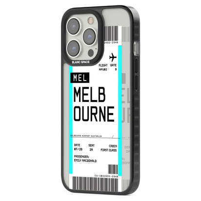 Personalised Melbourne Boarding Pass