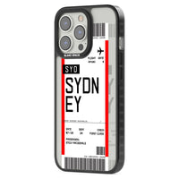 Personalised Sydney Boarding Pass