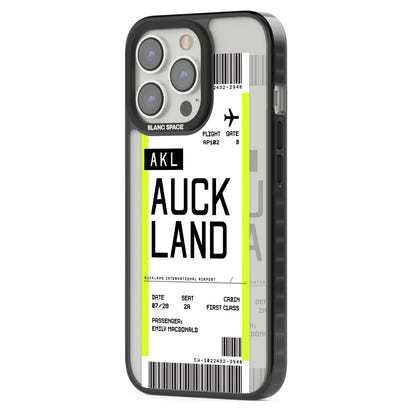Personalised Auckland Boarding Pass