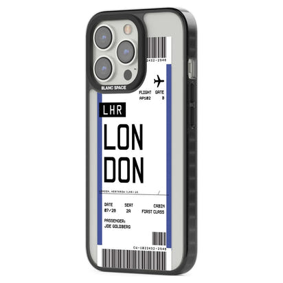 Personalised London Boarding Pass