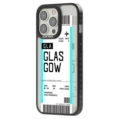 Personalised Glasgow Boarding Pass