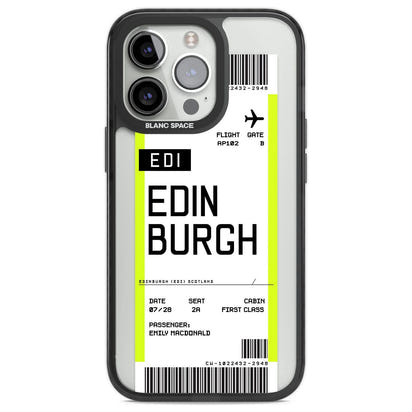 Personalised Edinburgh Boarding Pass