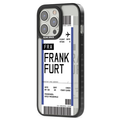 Personalised Frankfurt Boarding Pass