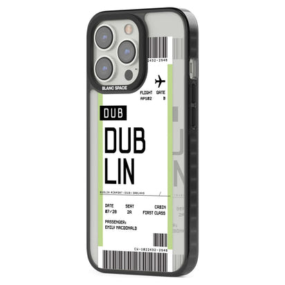 Personalised Dublin Boarding Pass