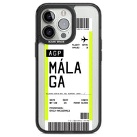 Personalised Málaga Boarding Pass